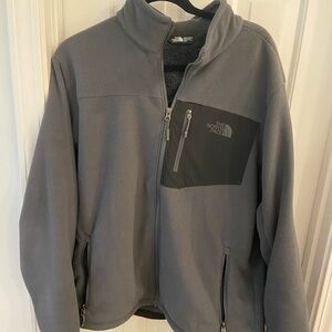 The North Face Charcoal Fleece Jacket